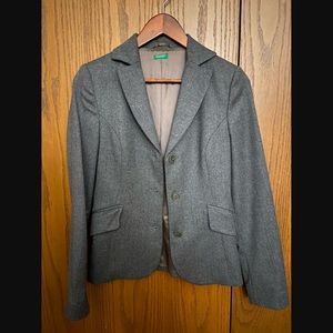 Benetton Gray Blazer